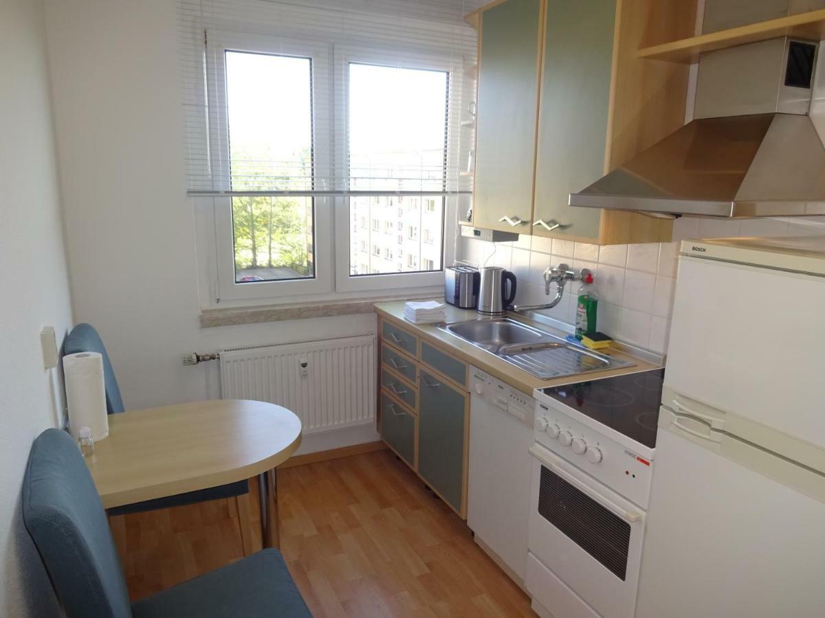 Ferienwohnung Leipzig Zuhause mit Aussicht  Exterior foto