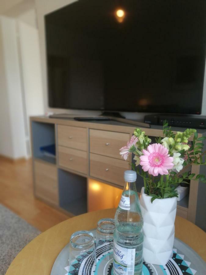 Ferienwohnung Leipzig Zuhause mit Aussicht  Exterior foto