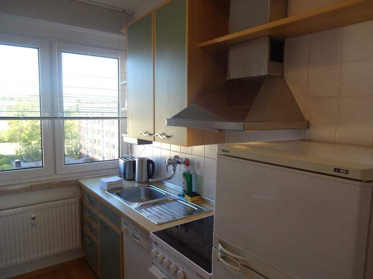 Ferienwohnung Leipzig Zuhause mit Aussicht  Exterior foto