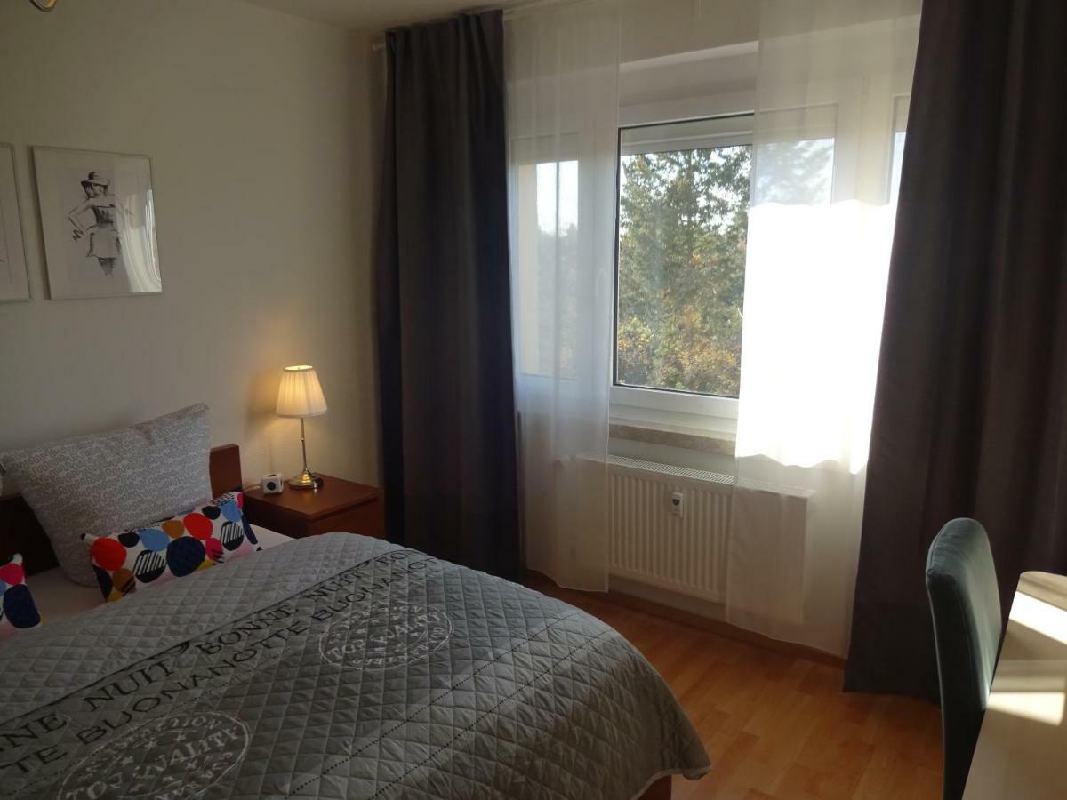 Ferienwohnung Leipzig Zuhause mit Aussicht  Exterior foto